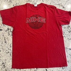 Nike Bold Red Crew Neck Shirt